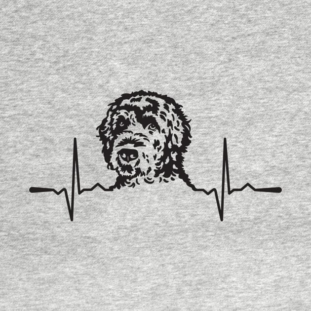 Labradoodle Heartbeat by Statement-Designs